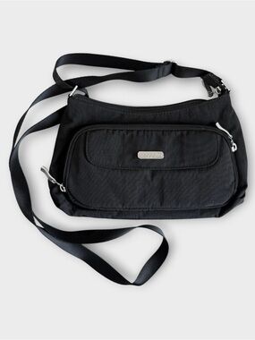 Baggallini Original Everyday Bag RFID Black Crossbody Bag